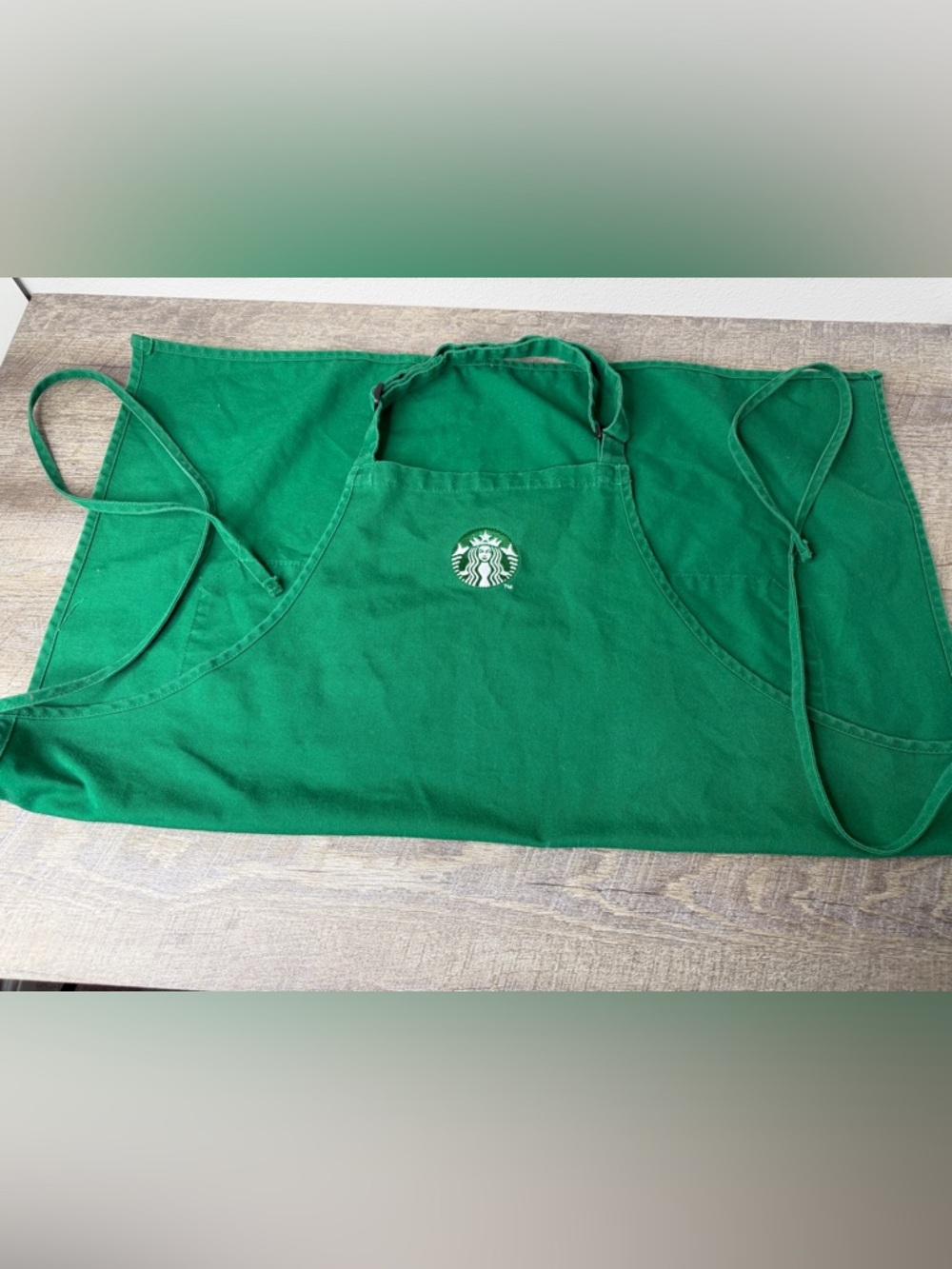Green Starbucks Apron Unisex Barista Workwear Cosplay